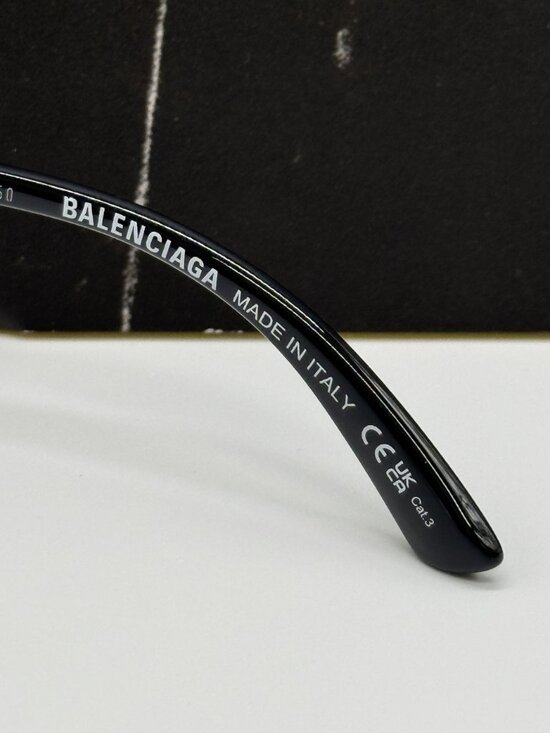 NEW BALENCIAGA BB0285S 001 BLACK UNISEX SUNGLASSES BALENCIAGA EYEWEAR